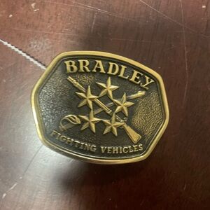 Bradley Gold Belt Buckle